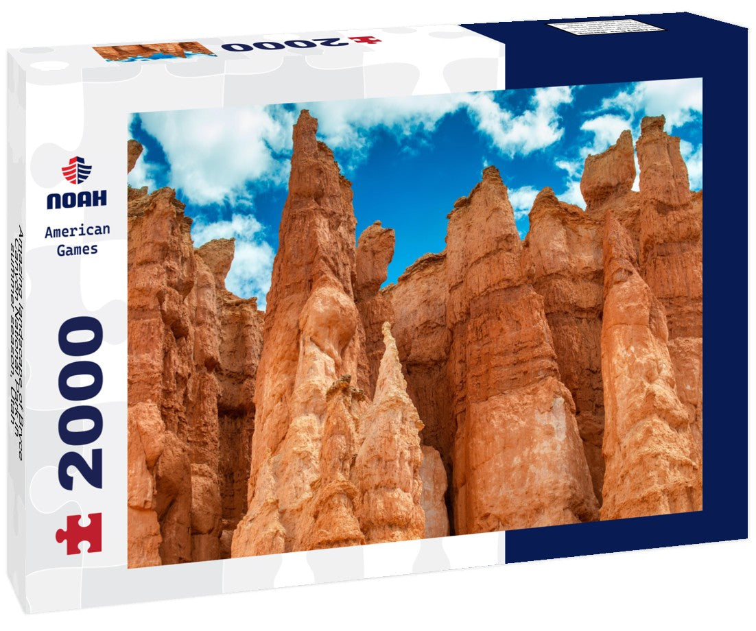 Noah Jigsaw Puzzle Amazing landscape of Bryce Canyon National Park in summer season, Utah 2000 pieces