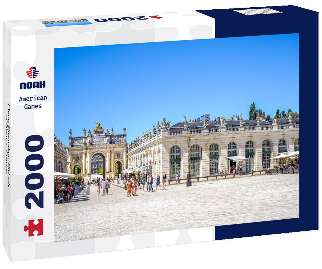 Noah Jigsaw Puzzle Place Stanislas, Old city of Nancy, France 2000 pieces