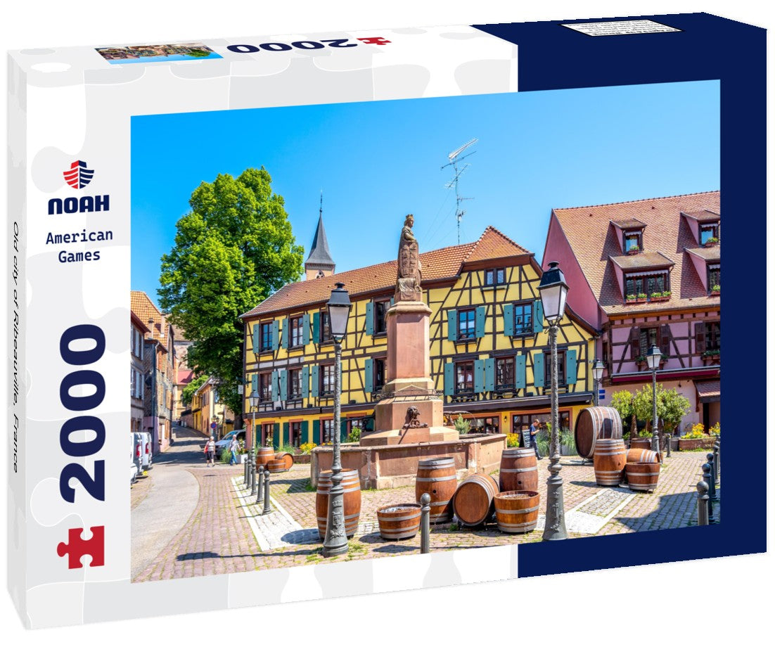 Noah Jigsaw Puzzle Old city of Ribeauville, France 2000 pieces