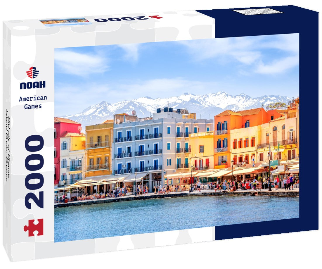 Noah Jigsaw Puzzle Old city of Chania, Island Crete, Greece 2000 pieces