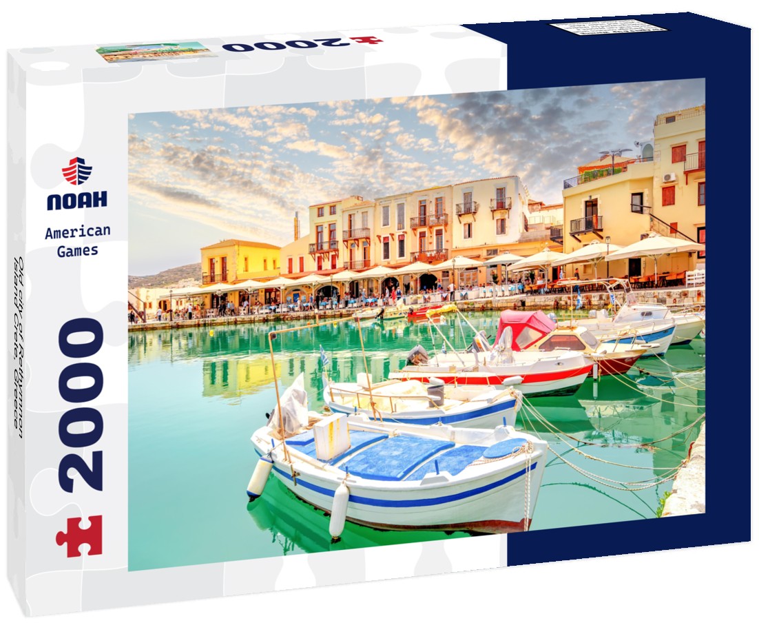 Noah Jigsaw Puzzle Old city of Rethymnon, Island Crete, Greece 2000 pieces
