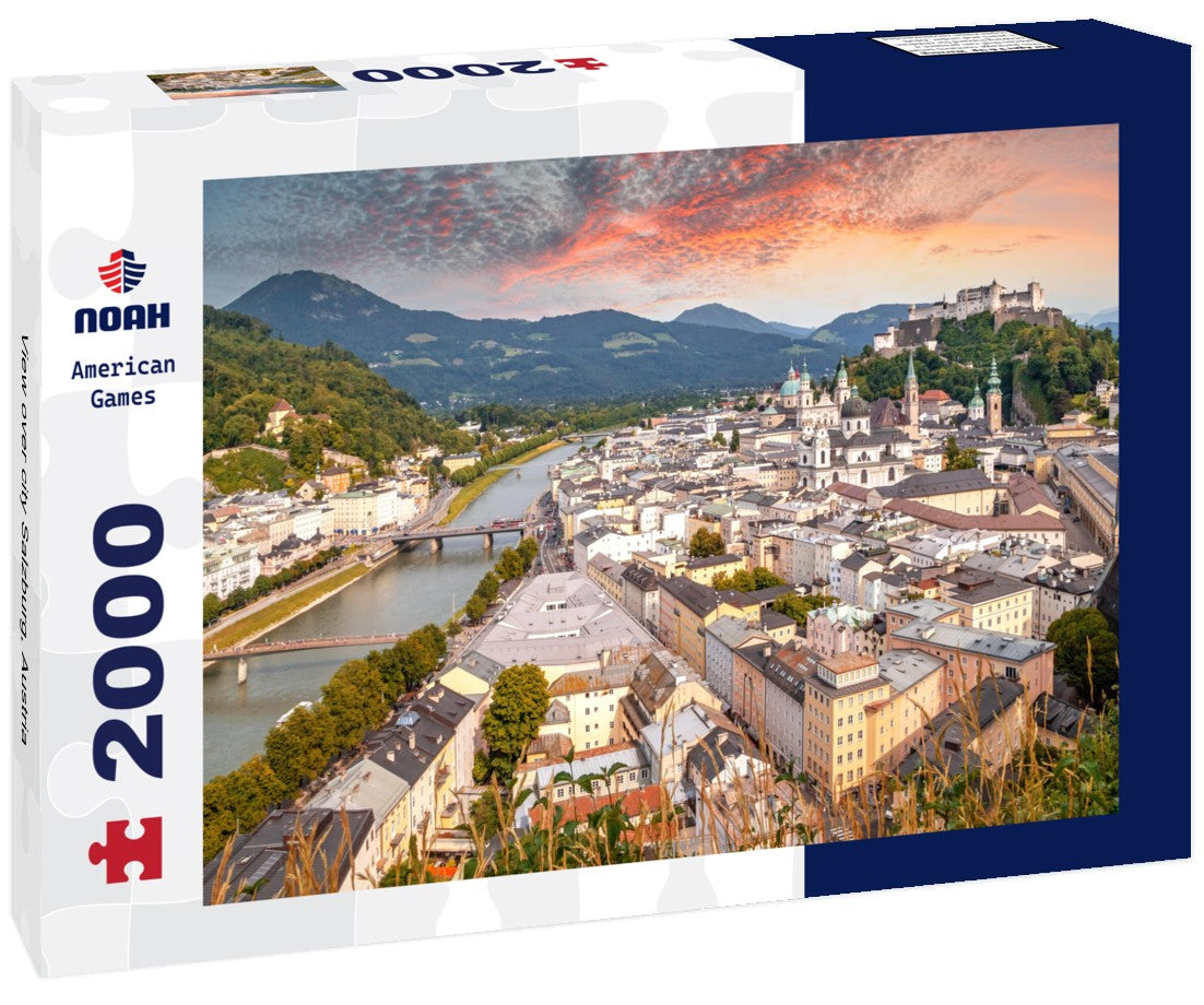 Noah Jigsaw Puzzle View over city Salzburg, Austria 2000 pieces