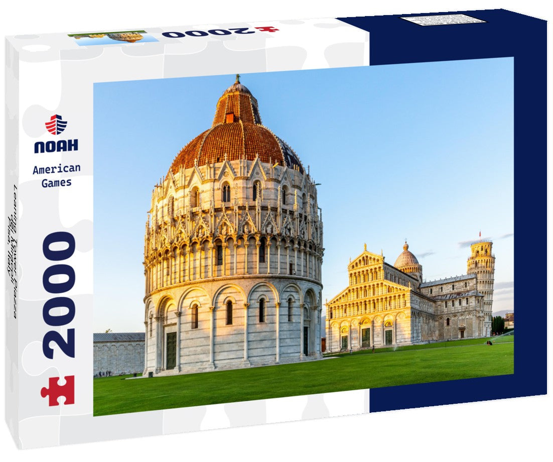 Noah Jigsaw Puzzle Leaning Tower Piazza dei Miracoli, Pisa, Italy 2000 pieces
