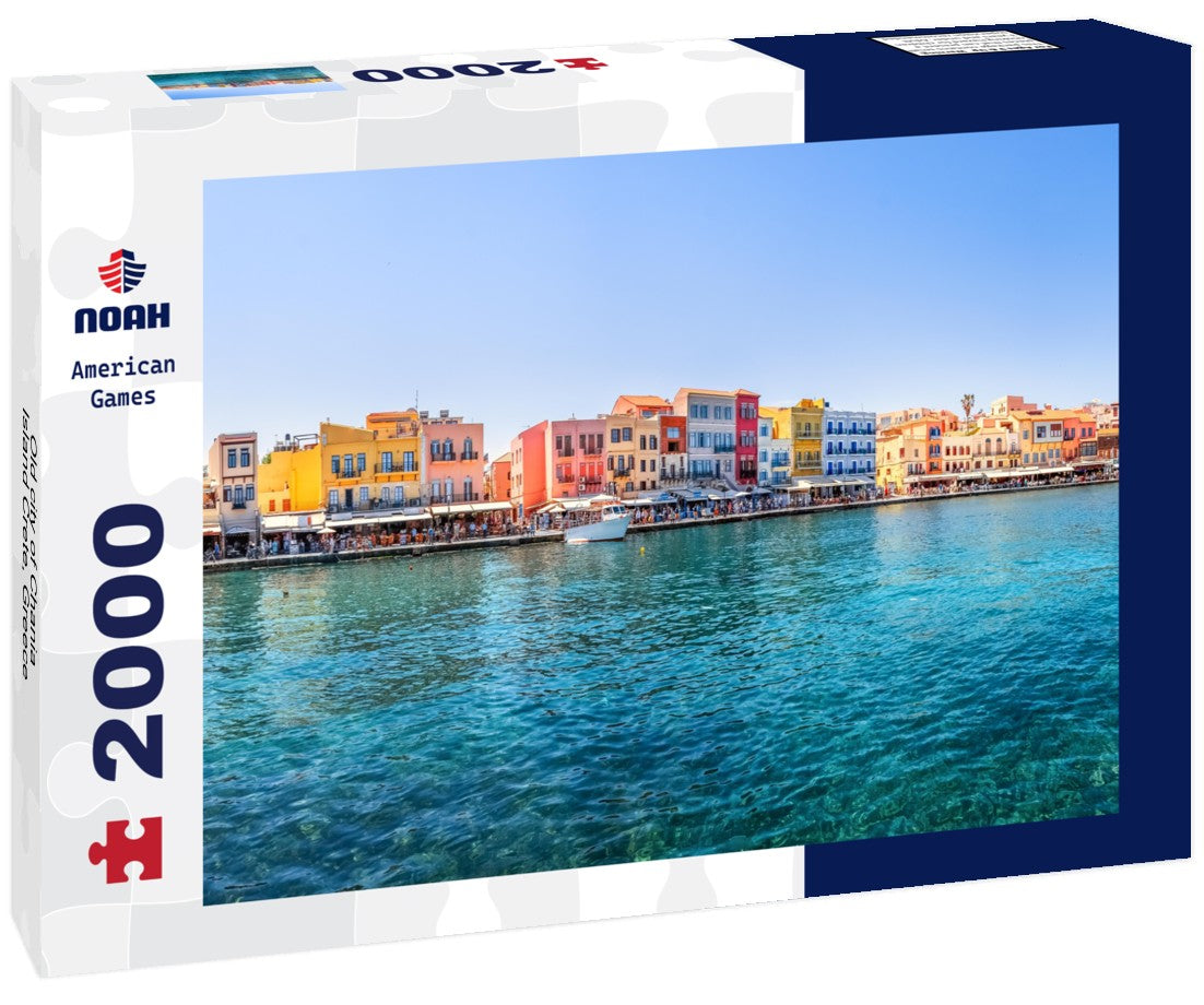 Noah Jigsaw Puzzle Old city of Chania, Island Crete, Greece 2000 pieces