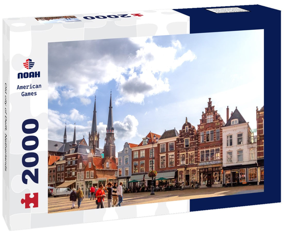 Noah Jigsaw Puzzle Old city of Delft, Netherlands 2000 pieces