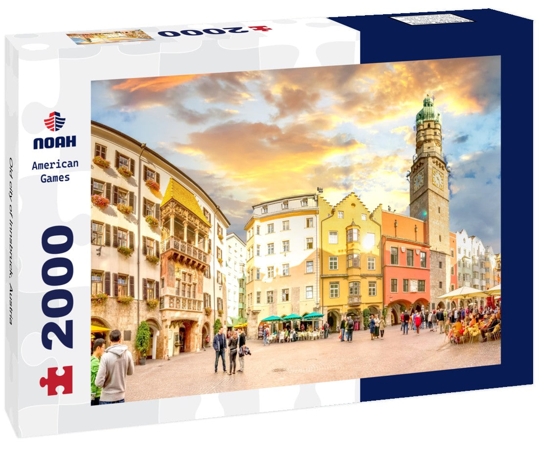 Noah Jigsaw Puzzle Old city of Innsbruck, Austria 2000 pieces