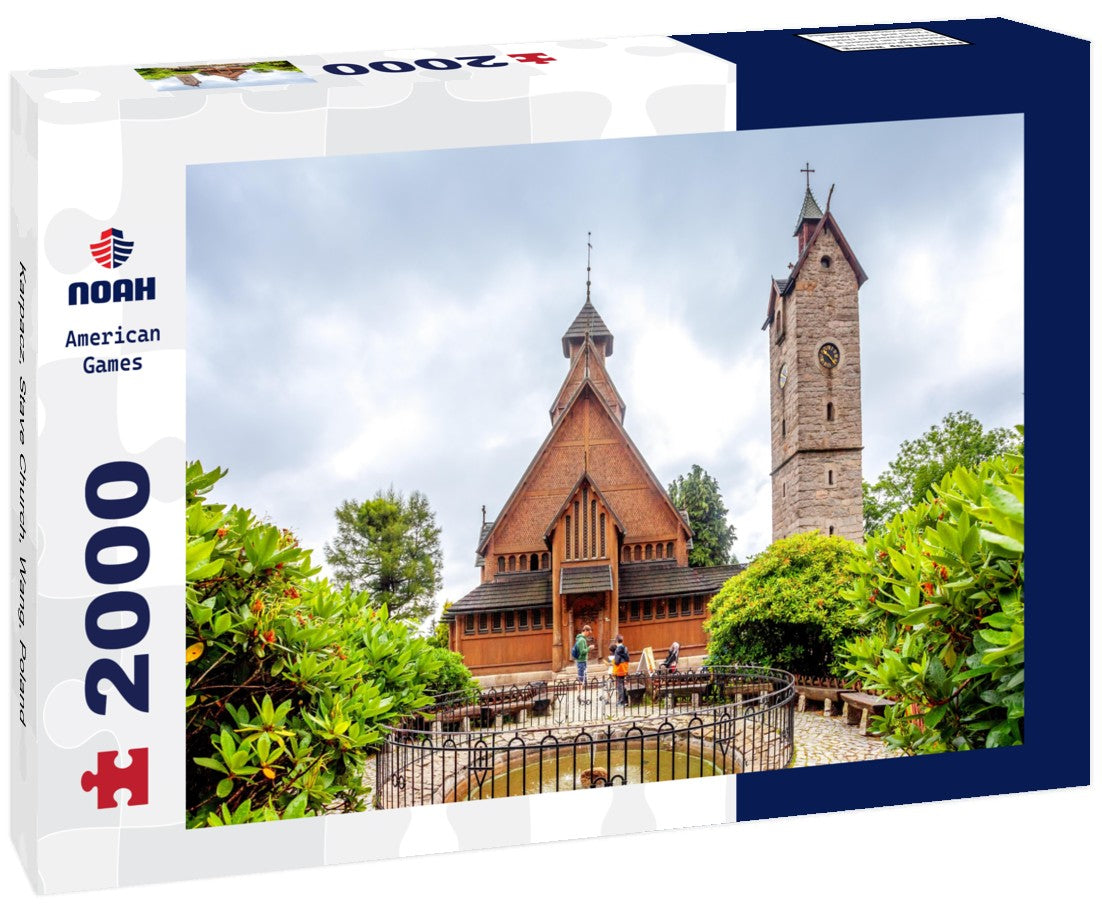 Noah Jigsaw Puzzle Karpacz, Stave Church, Wang, Poland 2000 pieces