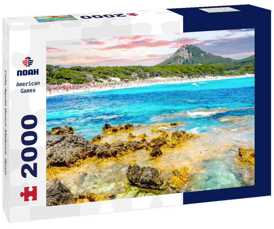 Noah Jigsaw Puzzle Calla Agulla Beach Mallorca, Spain 2000 pieces