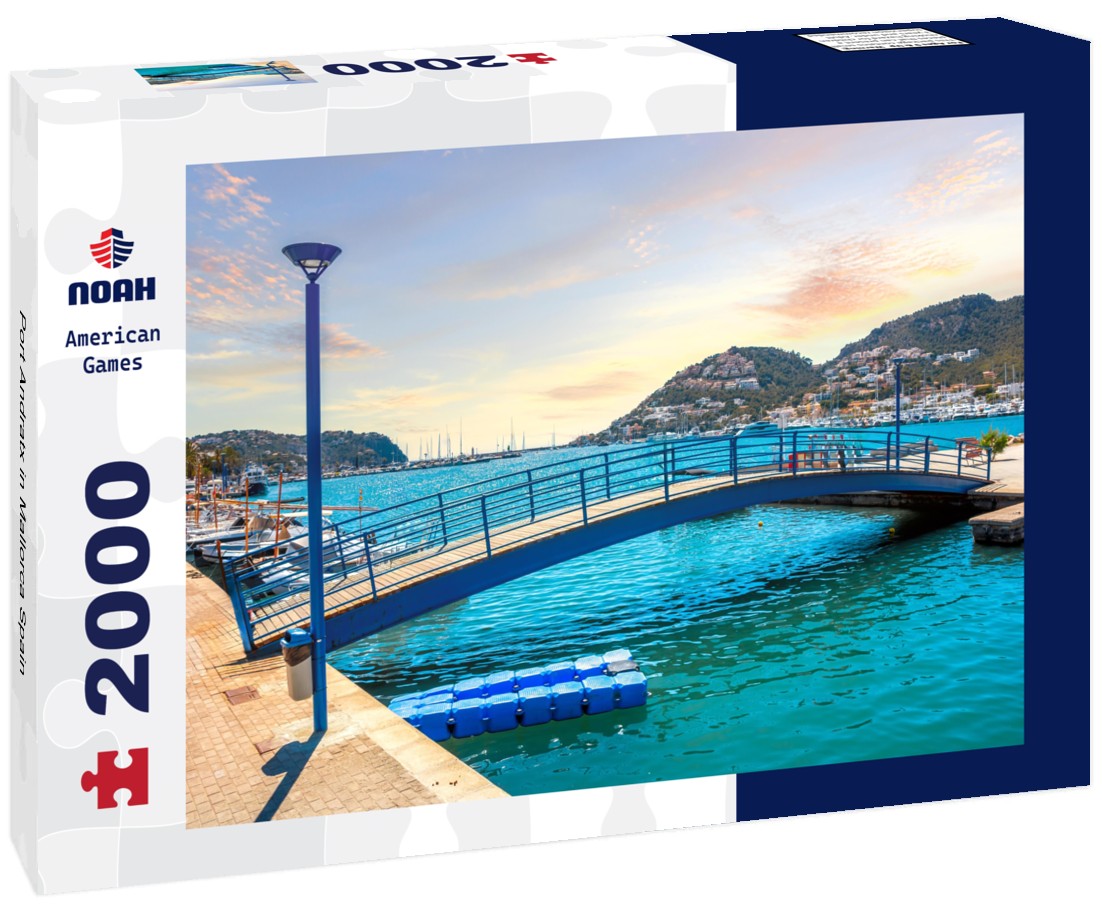 Noah Jigsaw Puzzle Port Andratx in Mallorca Spain 2000 pieces
