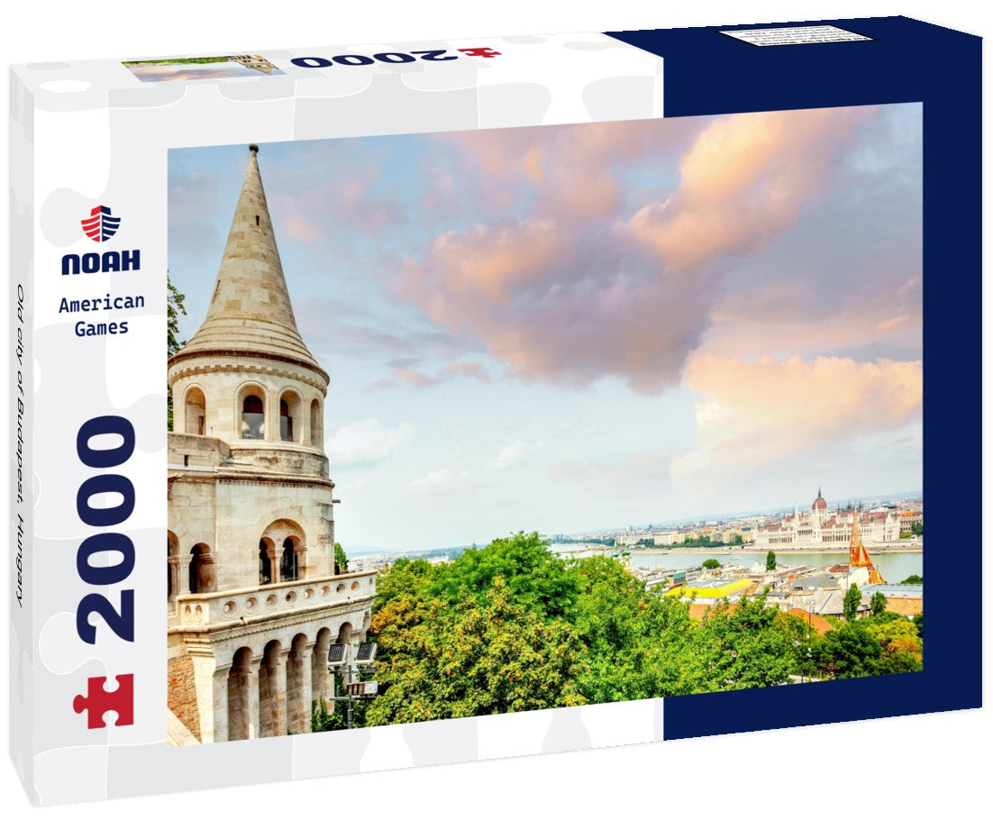 Noah Jigsaw Puzzle Old city of Budapest, Hungary 2000 pieces