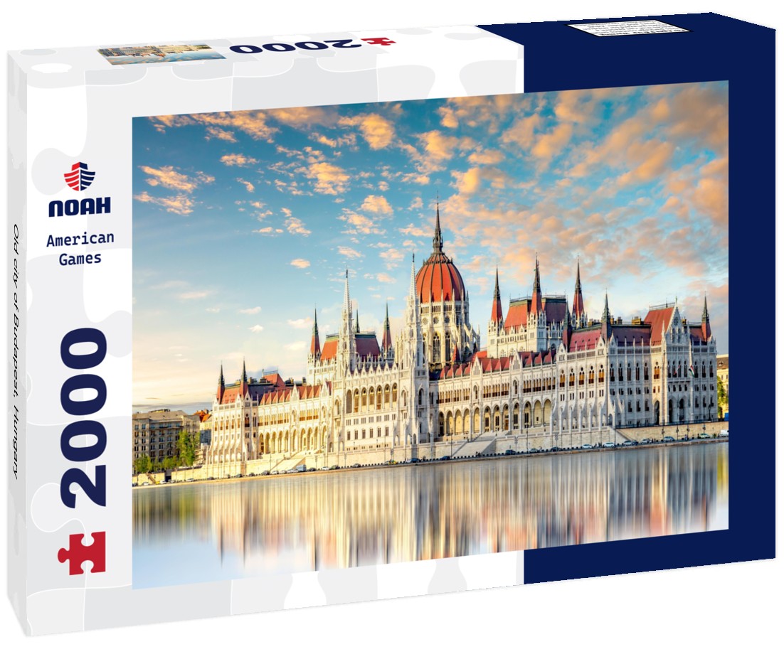 Noah Jigsaw Puzzle Old city of Budapest, Hungary 2000 pieces