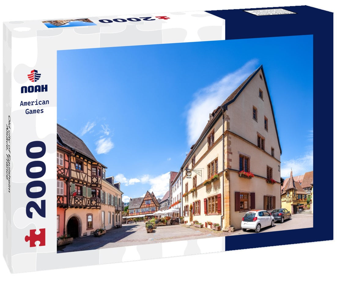 Noah Jigsaw Puzzle Old city of Eguisheim, Alsace, France 2000 pieces