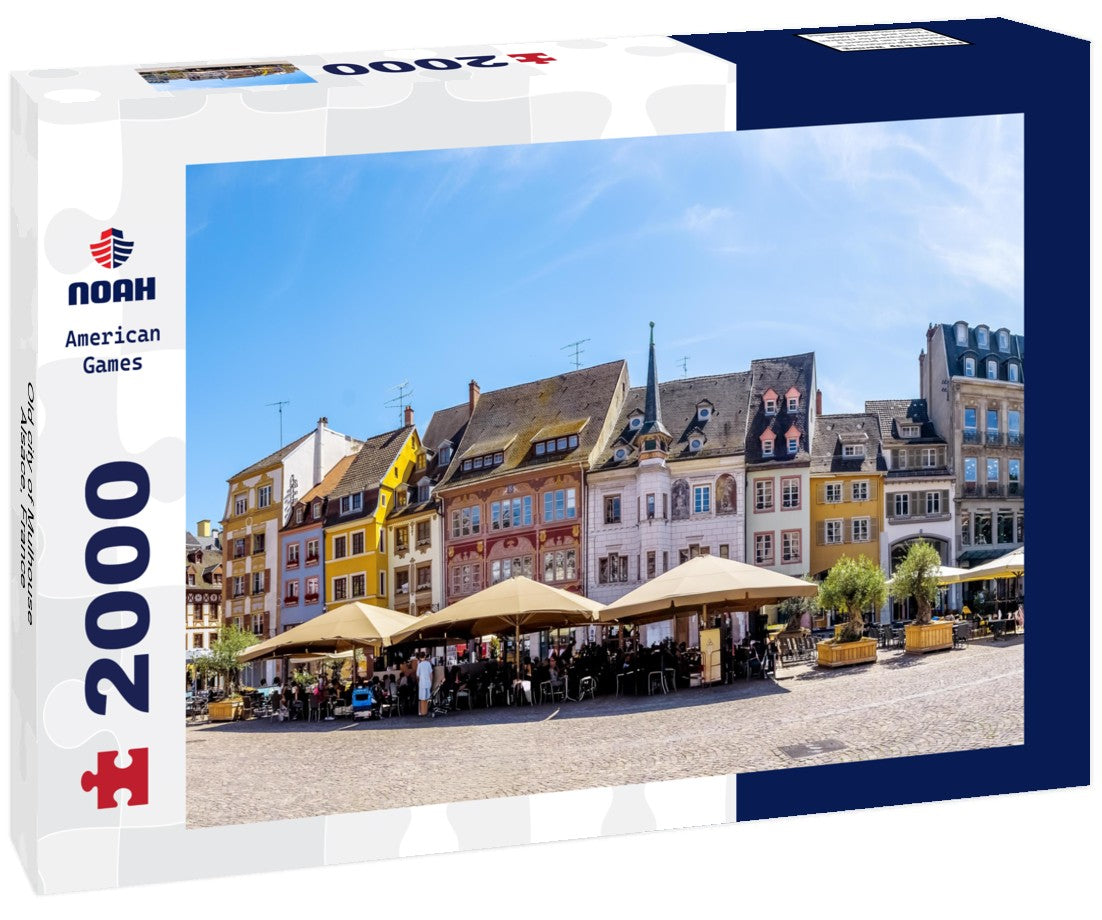 Noah Jigsaw Puzzle Old city of Mulhouse, Alsace, France 2000 pieces
