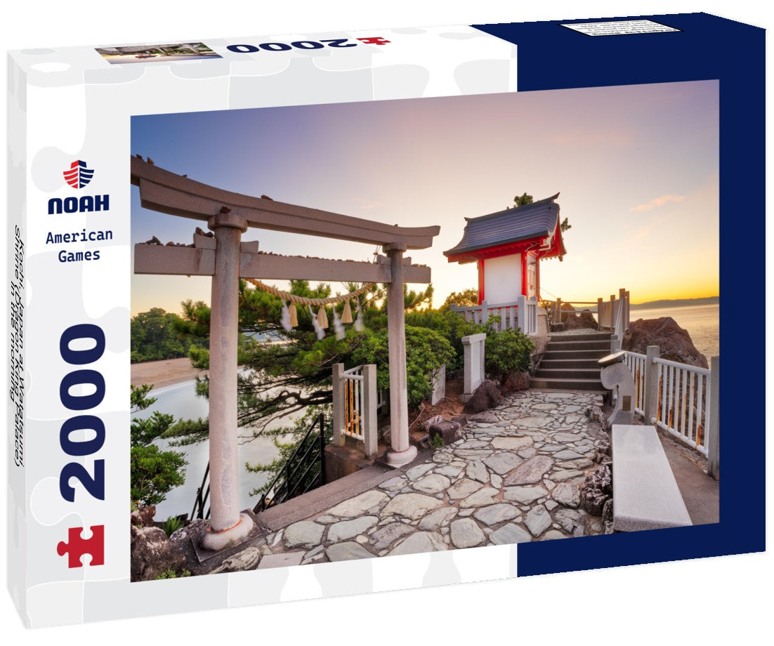 Noah Jigsaw Puzzle Kochi, Japan at Watatsumi Shrine (Dragon King Palace) in the morning 2000 pieces