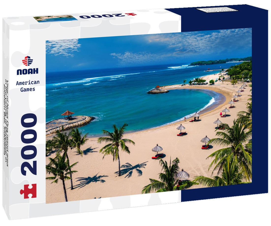 Noah Jigsaw Puzzle View of Nusa Dua resort area in the vicinity of Denpasar in southern Bali, Indonesia 2000 pieces