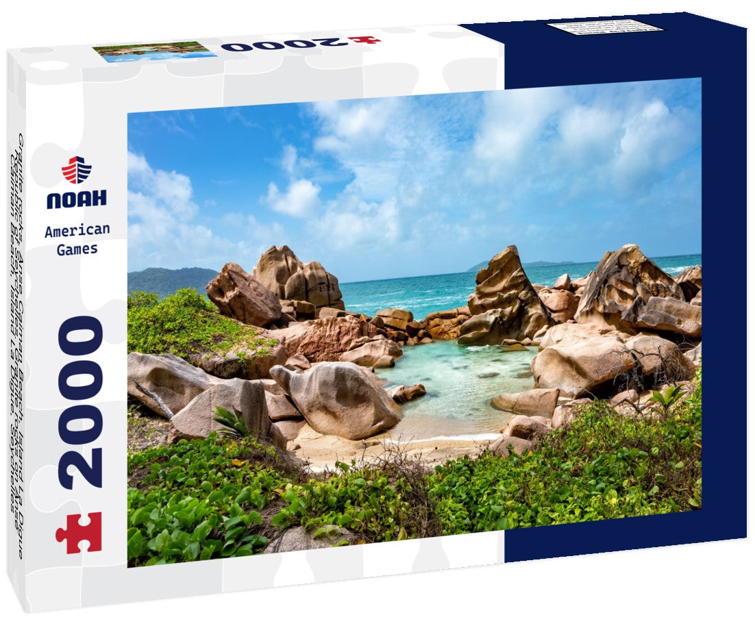 Noah Jigsaw Puzzle Granite rocks, Anse Caiman Beach, Island La Digue, Republic of Seychelles. Granite rocks on Anse Caiman Beach, Island La Digue, Seychelles 2000 pieces