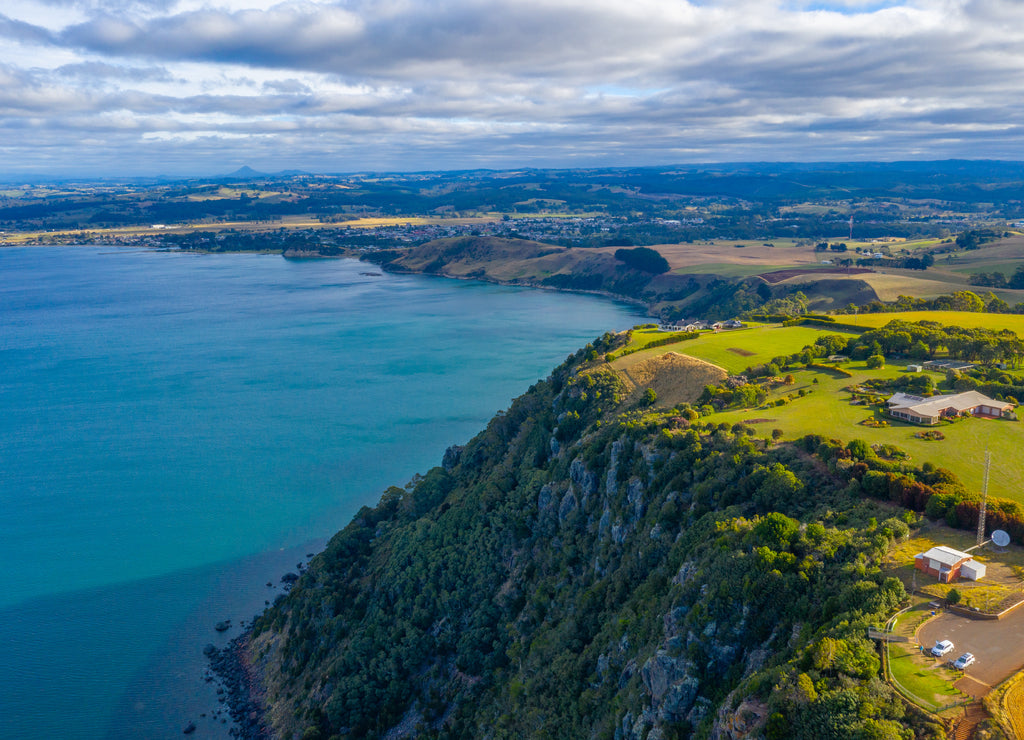 coastline of Tasmania near Wynyard, Australia