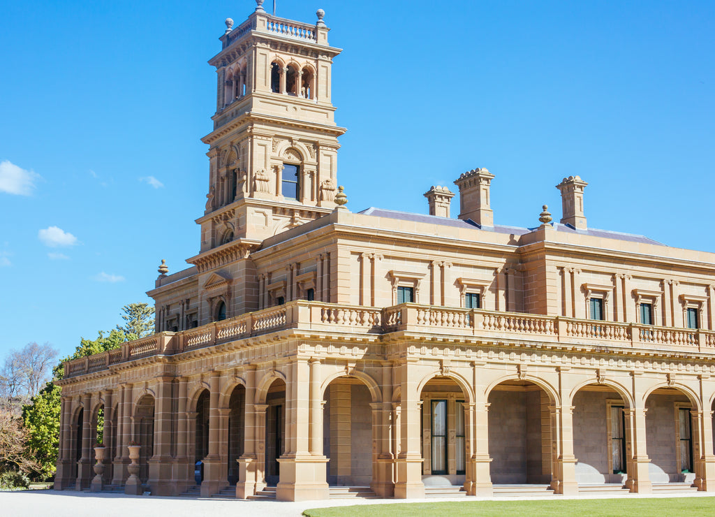 Werribee Mansion Gardens in Australia
