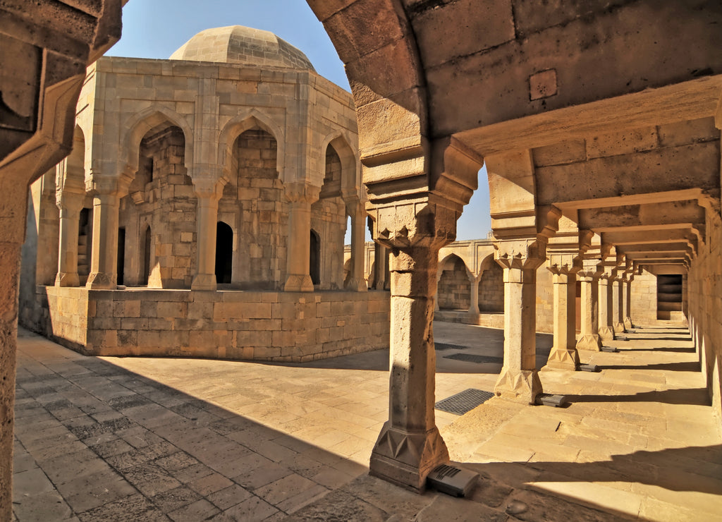 The Palace of the Shirvanshahs in the Inner City of Baku, Azerbaijan