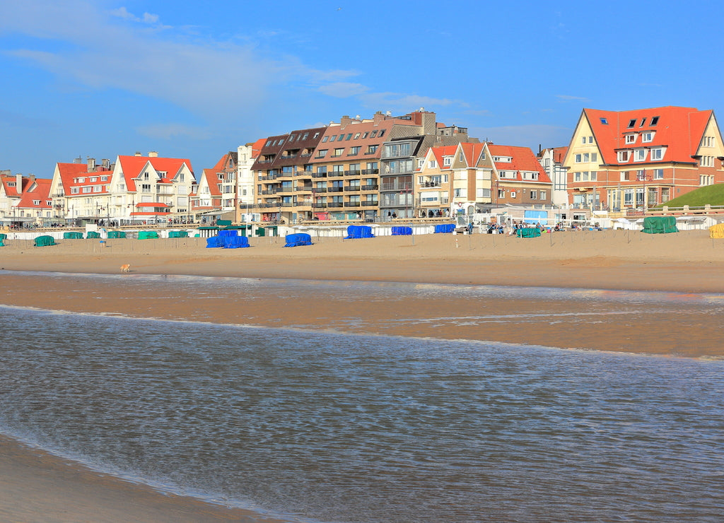 De Haan, North Sea, Belgium, Europe
