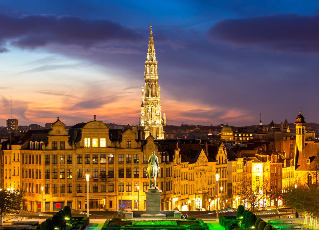 Brussels Cityscape Belgium