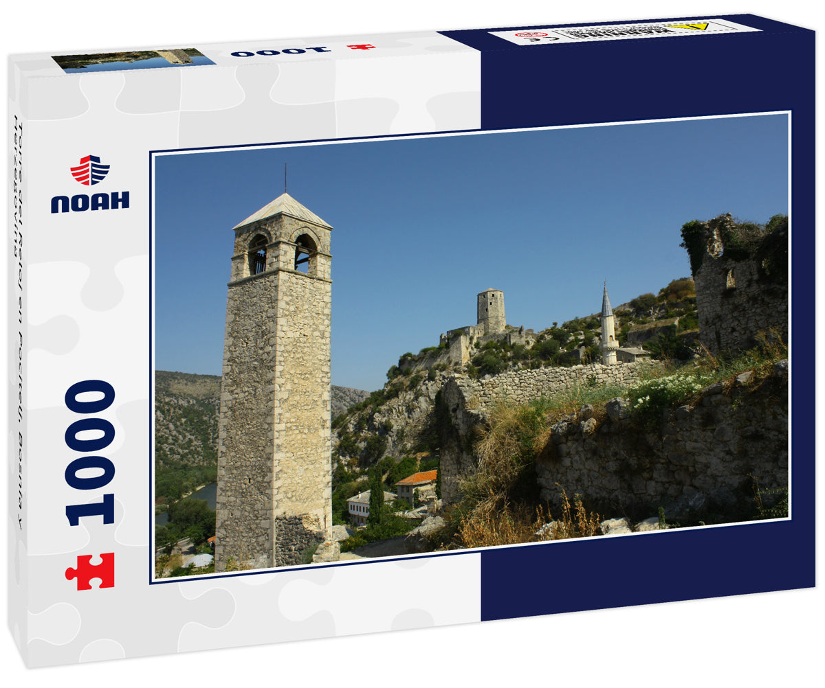 Torre del Reloj en Pocitelj, Bosnia y Herzegovina