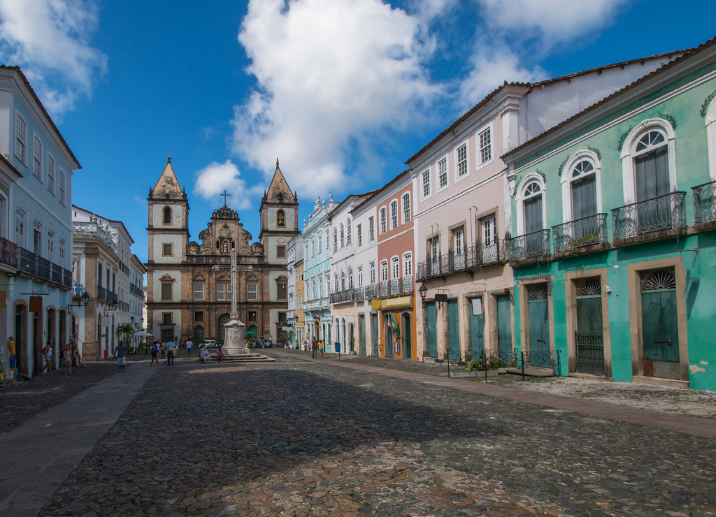 Pelourinho in Salvador Bahia, Brazil