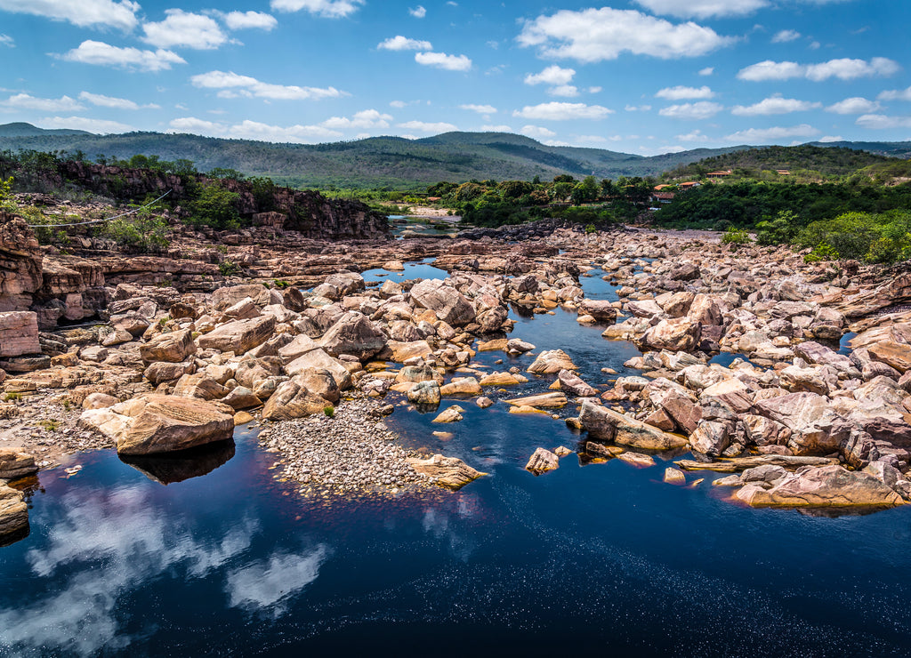Paraguacu river, Chapada Diamantina, Bahia, Brazil