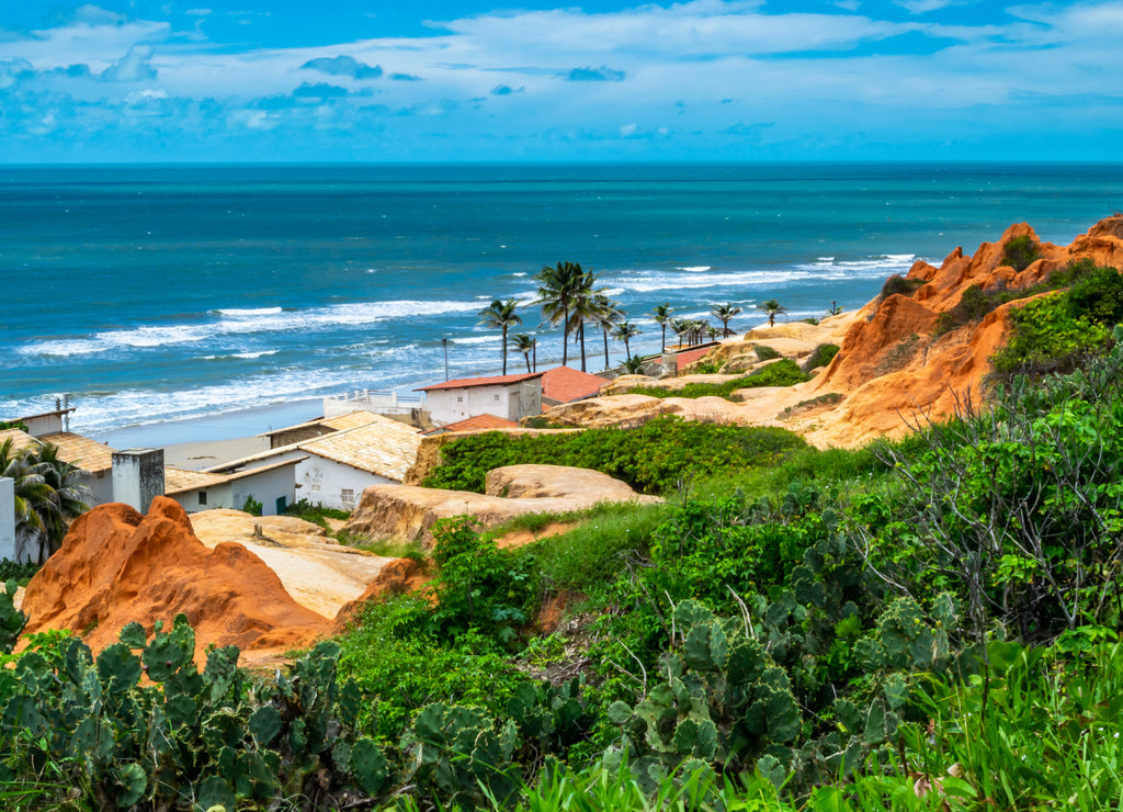 Beaches of Brazil - Morro Branco Beach - Ceara state