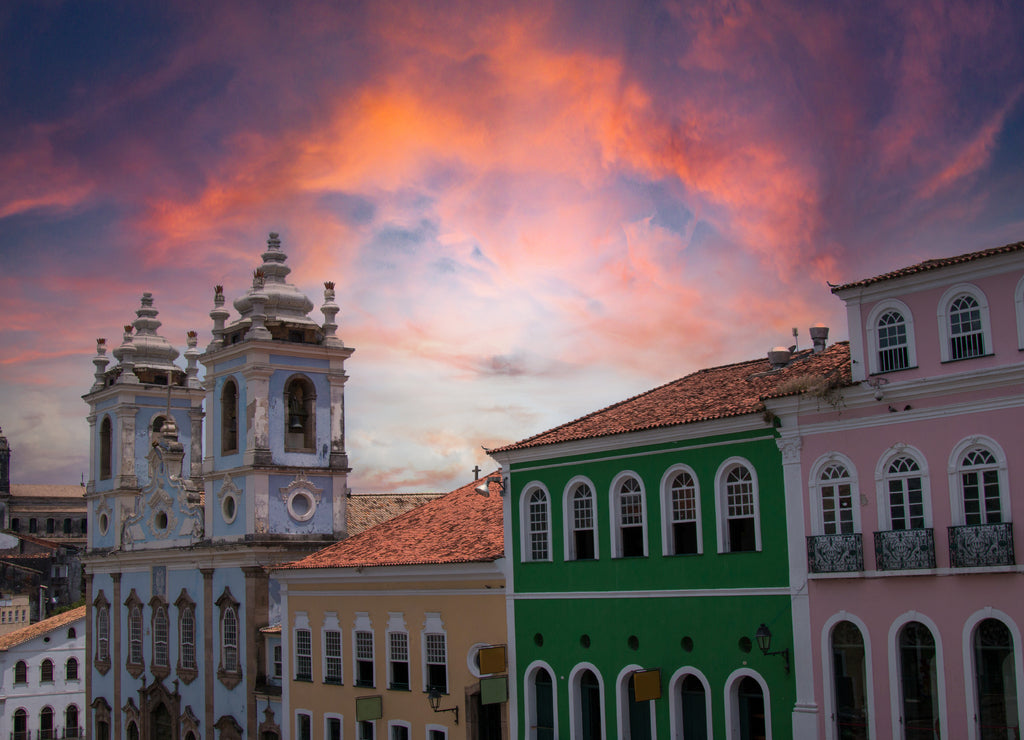 Pelourinho Historic Center of the city of Salvador Bahia Brazil