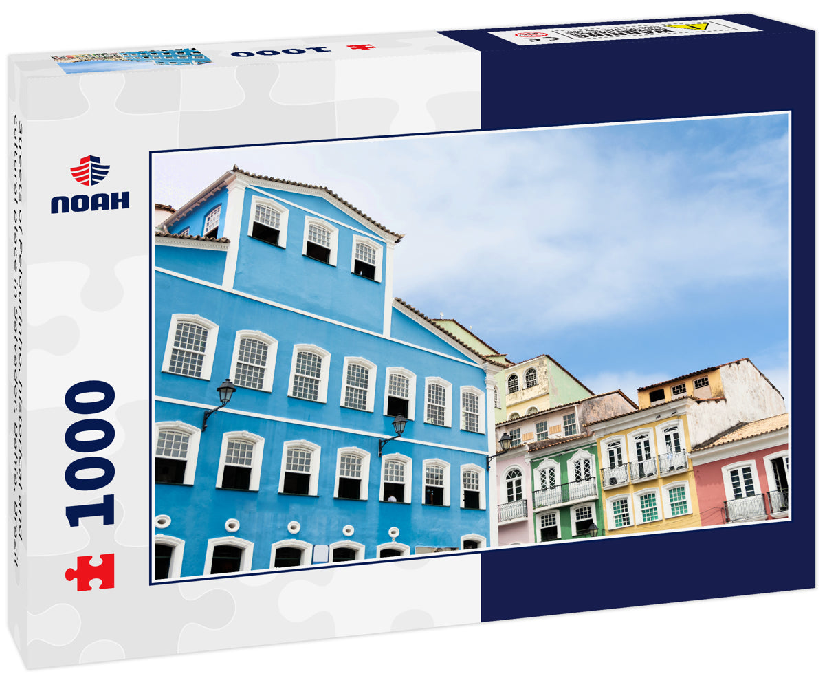 Streets of Pelourinho, historical and cultural place in Salvador, Bahia, Brazil