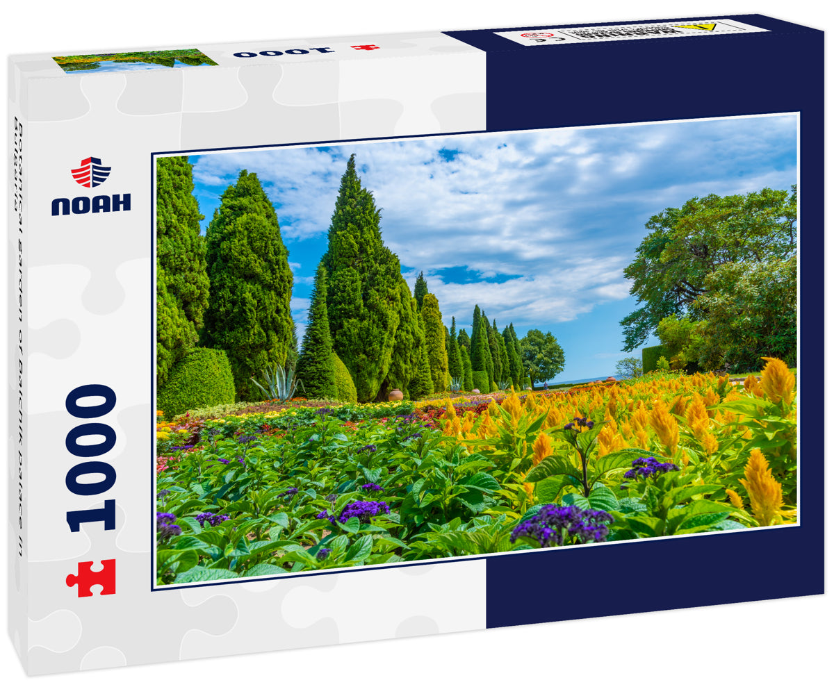 Botanical garden of Balchik palace in Bulgaria