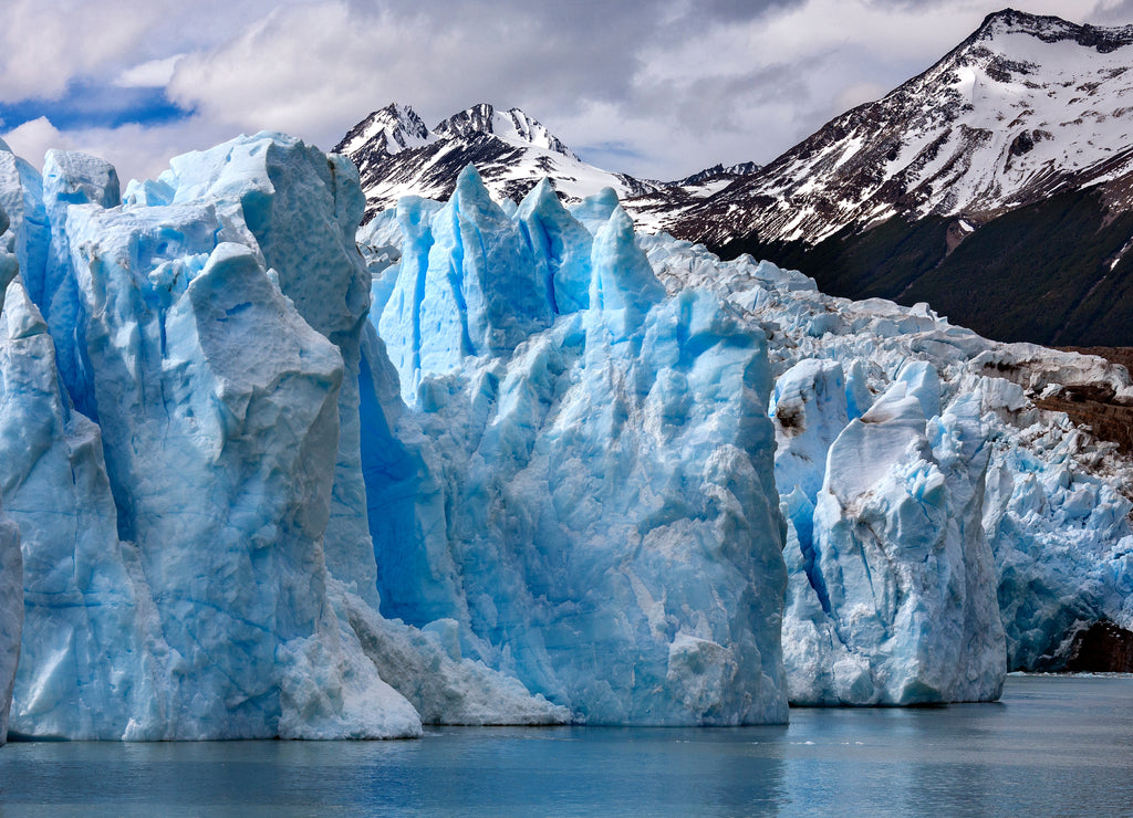 Grey Glacier in Torres del Paine National Park in Patagonia, southern Chile, South America