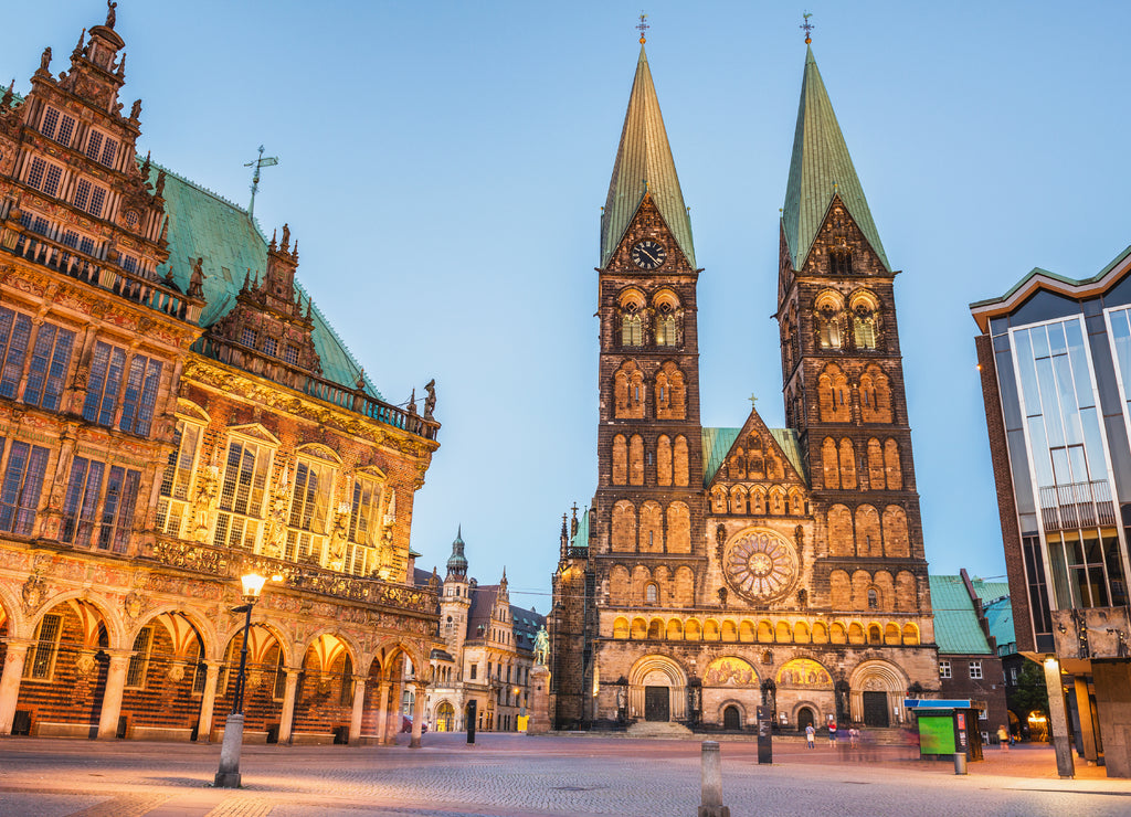 Historic Market Square of Bremen, Germany