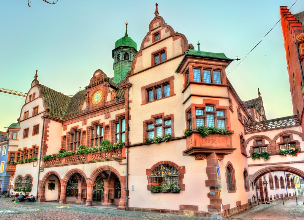 Town hall of Freiburg im Breisgau, Germany