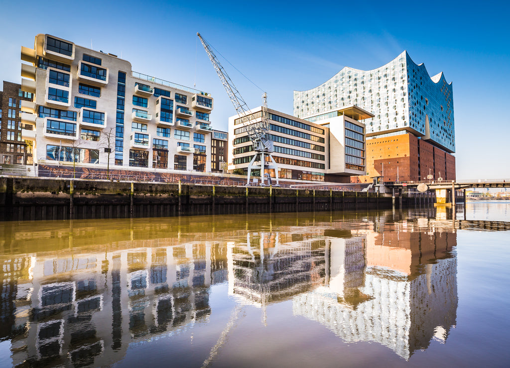 Der Hafen von Hamburg