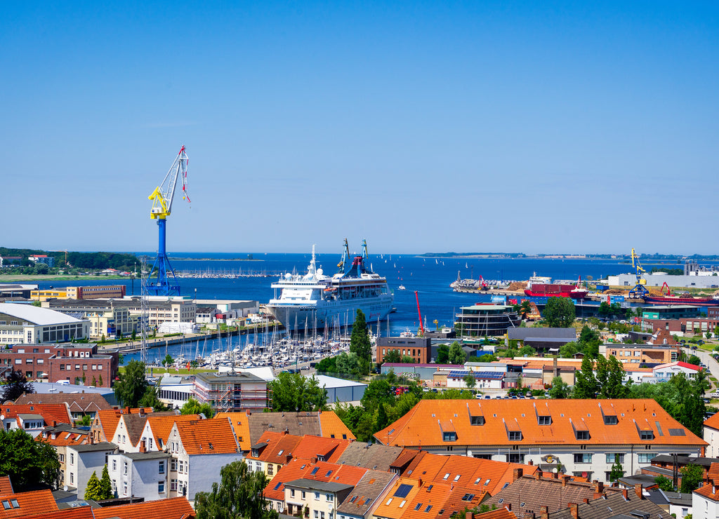 Hanseatic city of Wismar, Germany