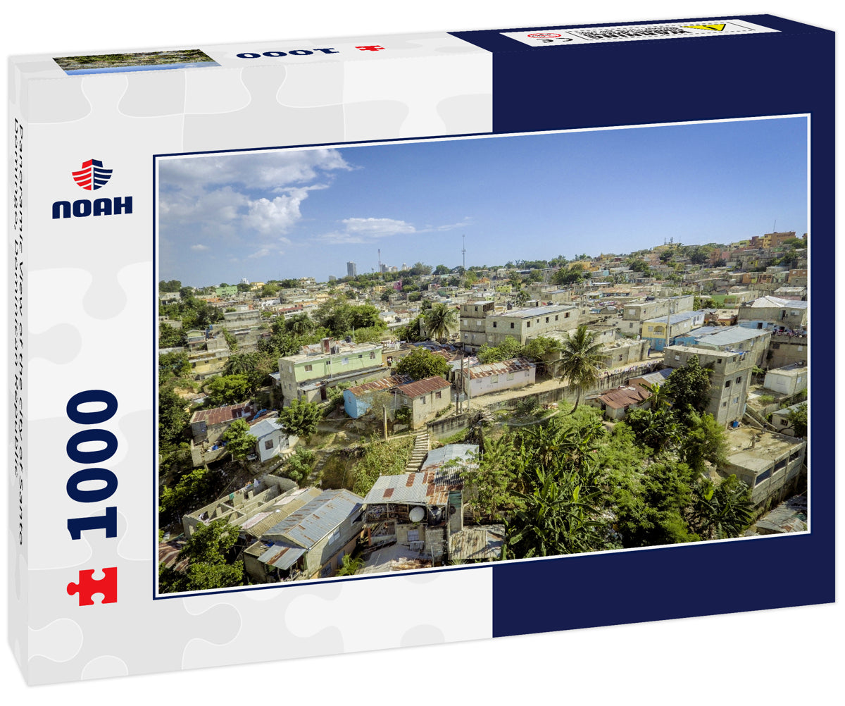 Panoramic View of the city of Santo Domingo, Dominican Republic