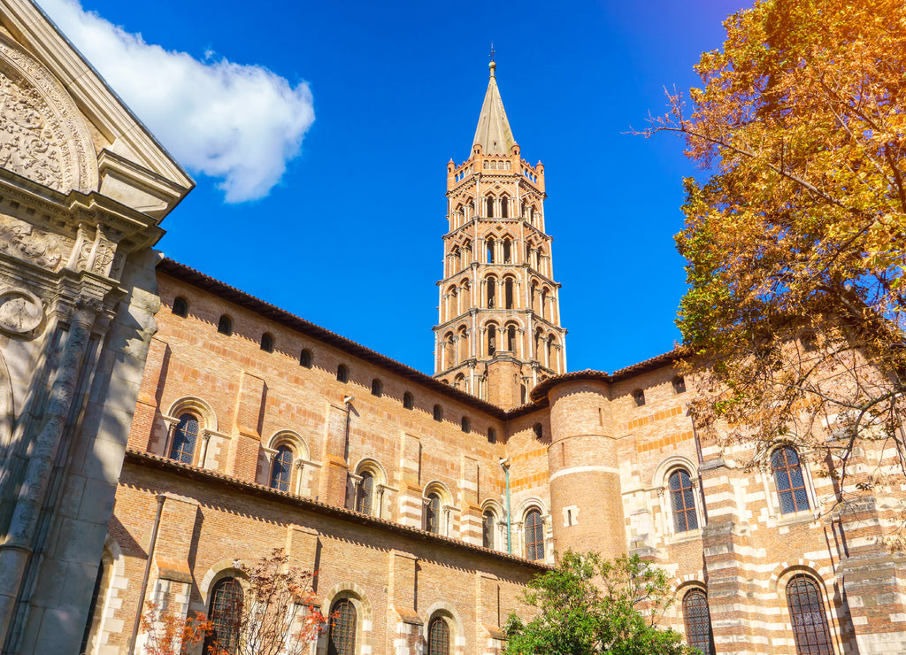 Basilica of Saint Sernin in Toulouse France