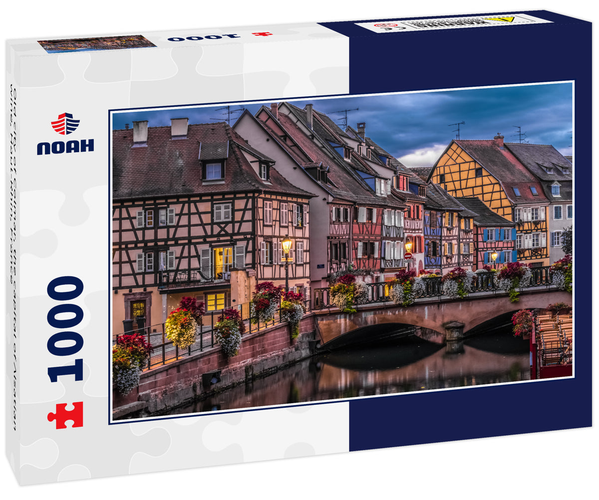 Old city of Colmar, the capital of Alsatian wine, Haut-Rhin, France