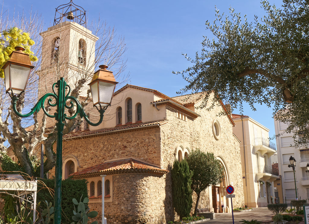 Sainte Maxime church - French Riviera - France