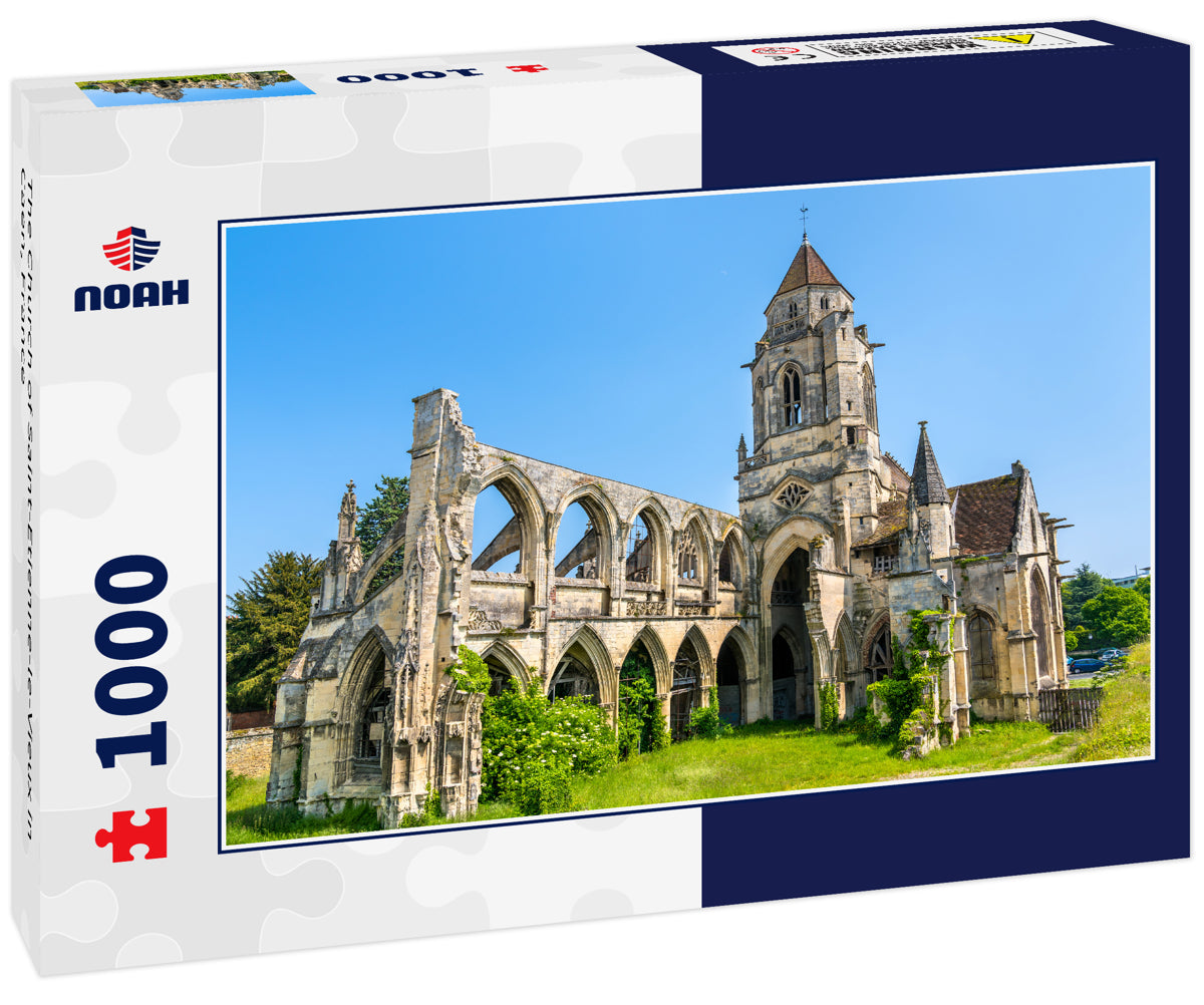 The Church of Saint-Etienne-le-Vieux in Caen, France