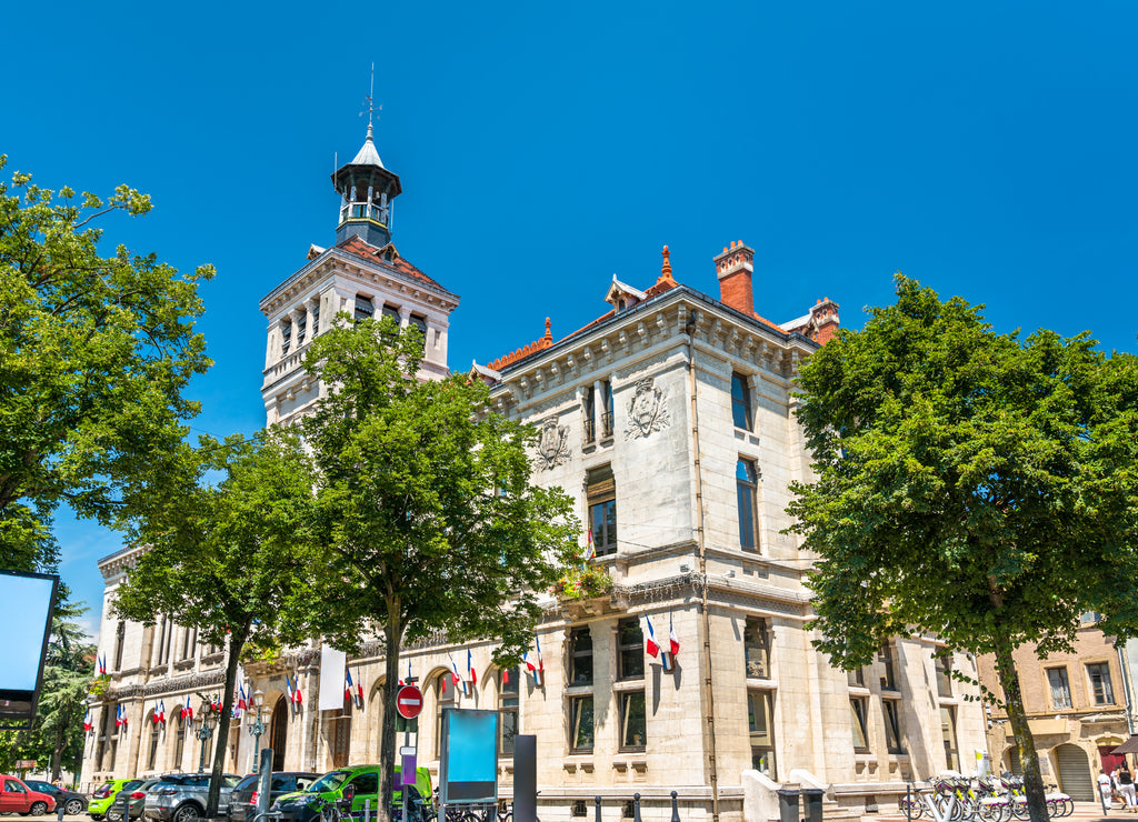 Town hall of Valence in France