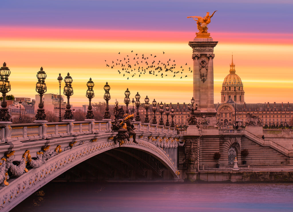 Alexandre III Bridge, Paris France