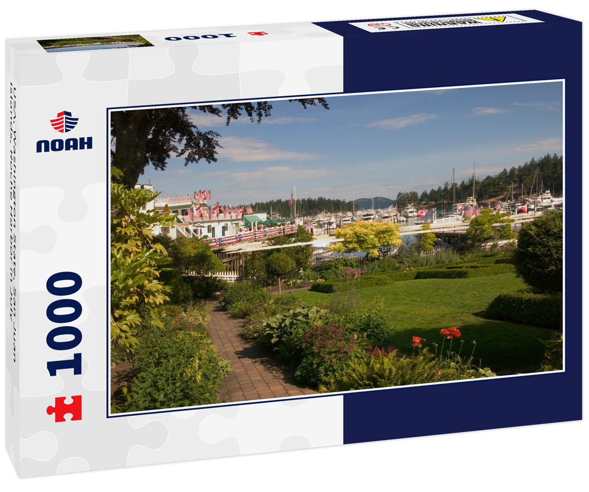 USA, Washington State, San Juan Islands, Roche Harbor in July