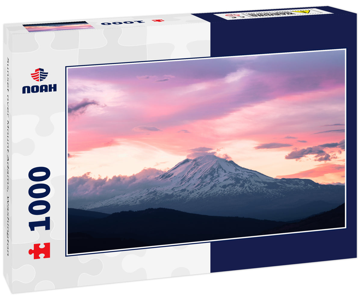 Sunset over Mount Adams, Washington