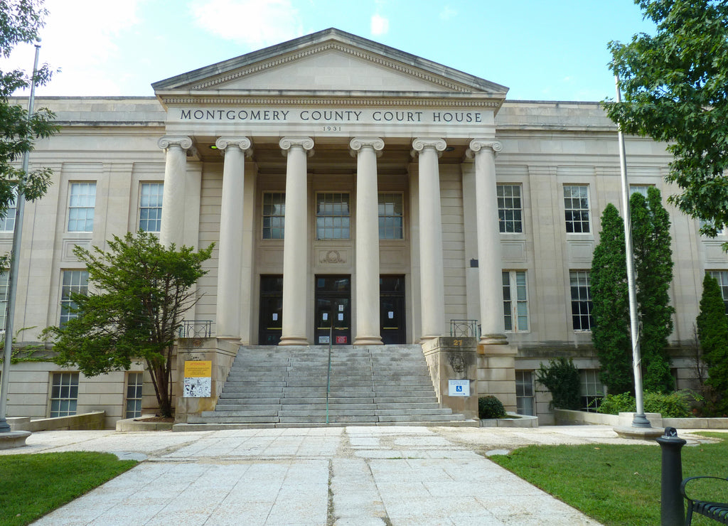 Montgomery county Maryland courthouse