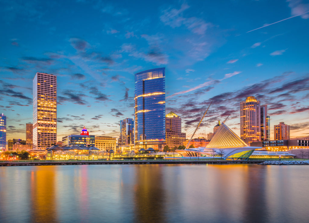 Milwaukee, Wisconsin, USA Skyline