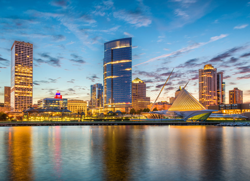 Milwaukee, Wisconsin, USA Skyline