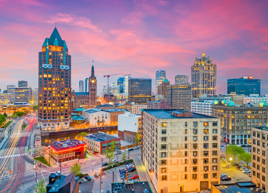 Milwaukee, WIsconsin Skyline